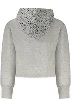 NIKE SWEATSHIRT MIT REISSVERSCHLUSS FÜR MÄDCHEN, GRAU