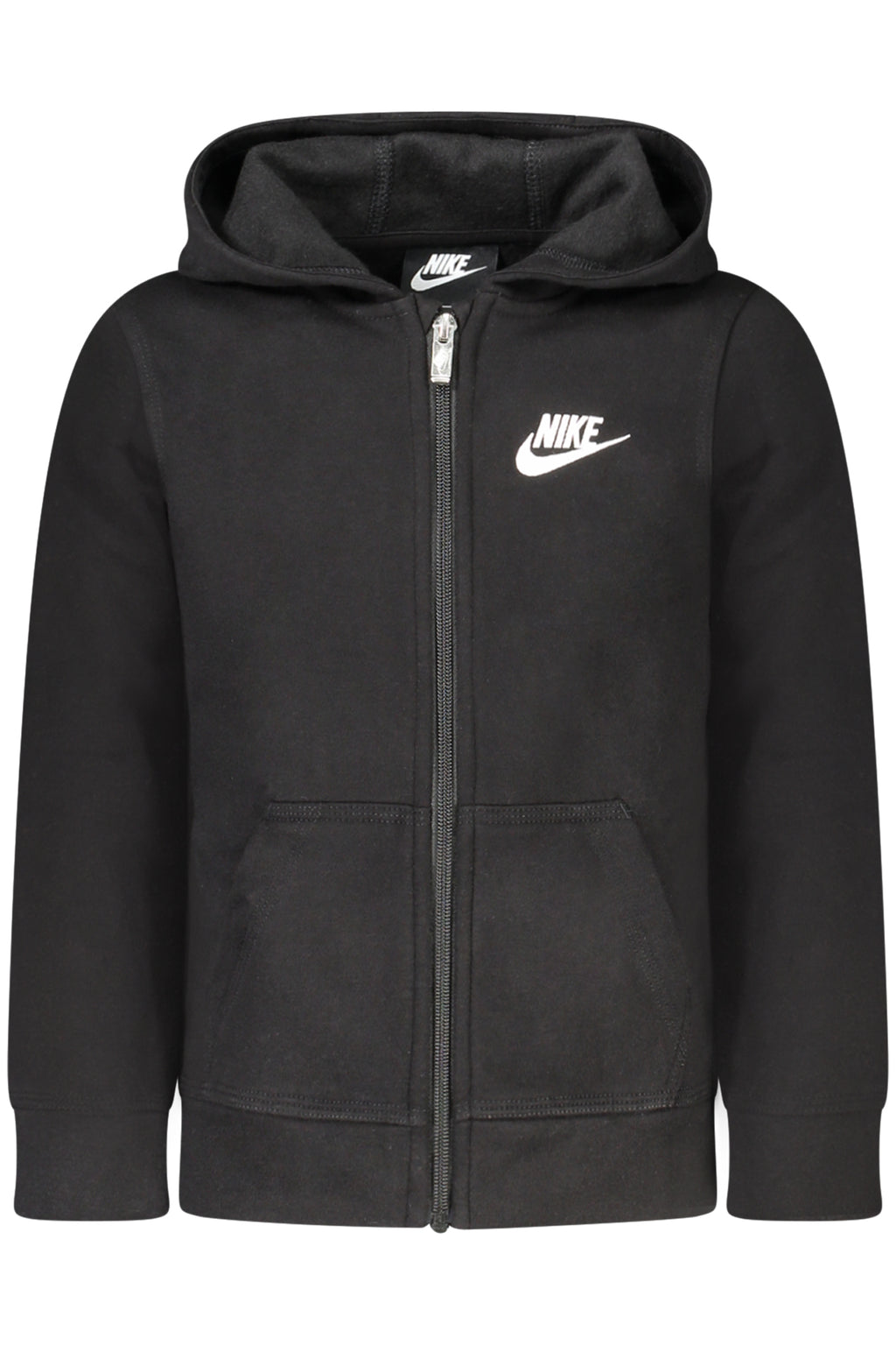 NIKE SCHWARZES KINDER-SWEATSHIRT MIT REISSVERSCHLUSS