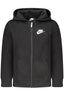 NIKE SCHWARZES KINDER-SWEATSHIRT MIT REISSVERSCHLUSS