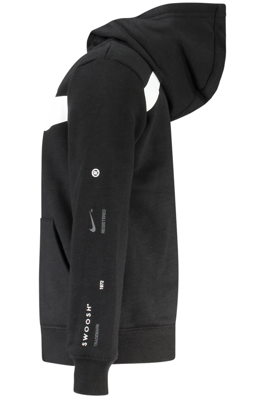 NIKE SCHWARZES KINDER-SWEATSHIRT MIT REISSVERSCHLUSS