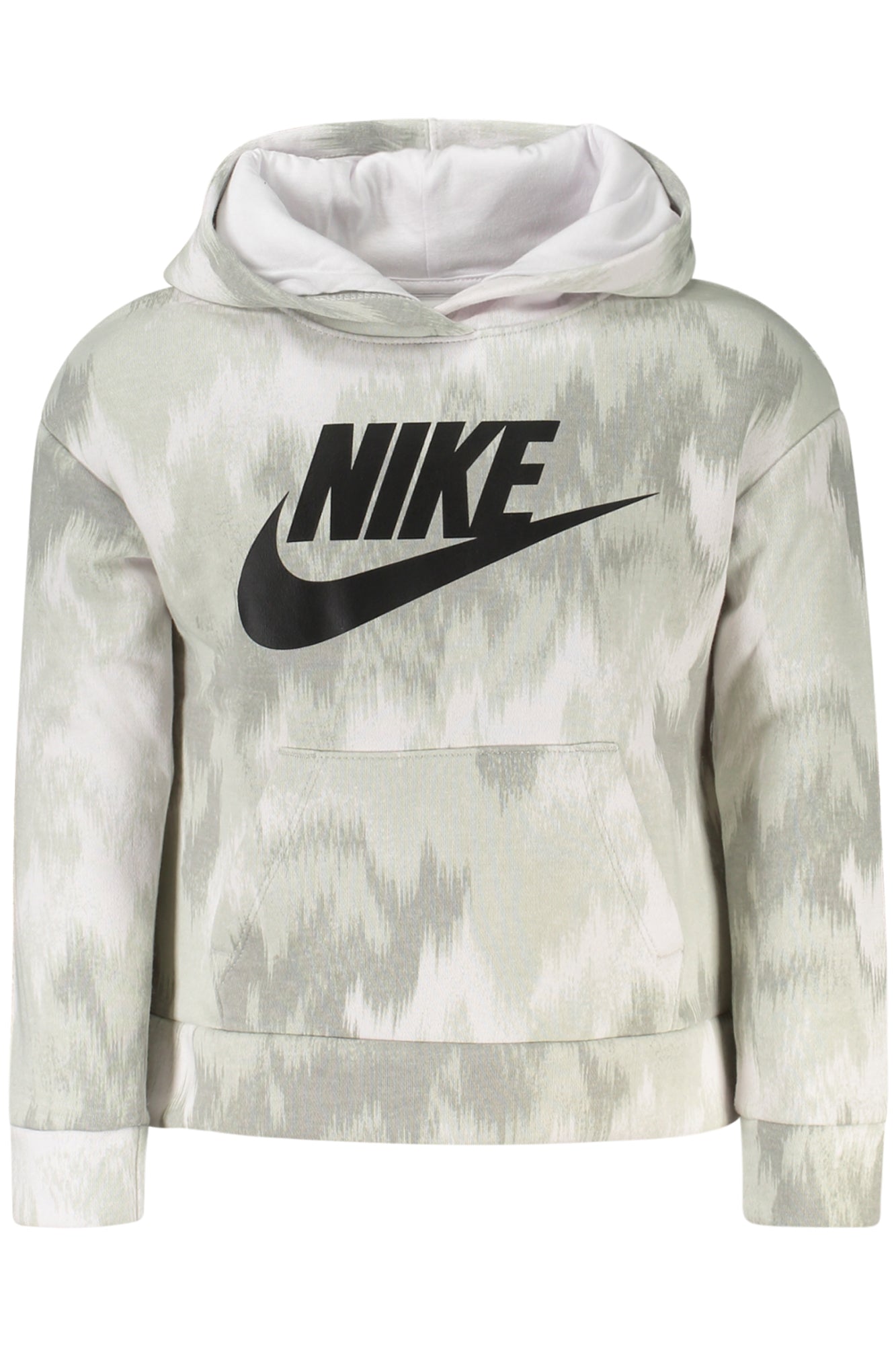 Nike Kinder-Sweatshirt mit Reißverschluss für Mädchen – Graues Kapuzenshirt für Herbst/Winter Grau