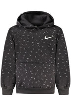 NIKE SCHWARZES KINDER-SWEATSHIRT MIT REISSVERSCHLUSS