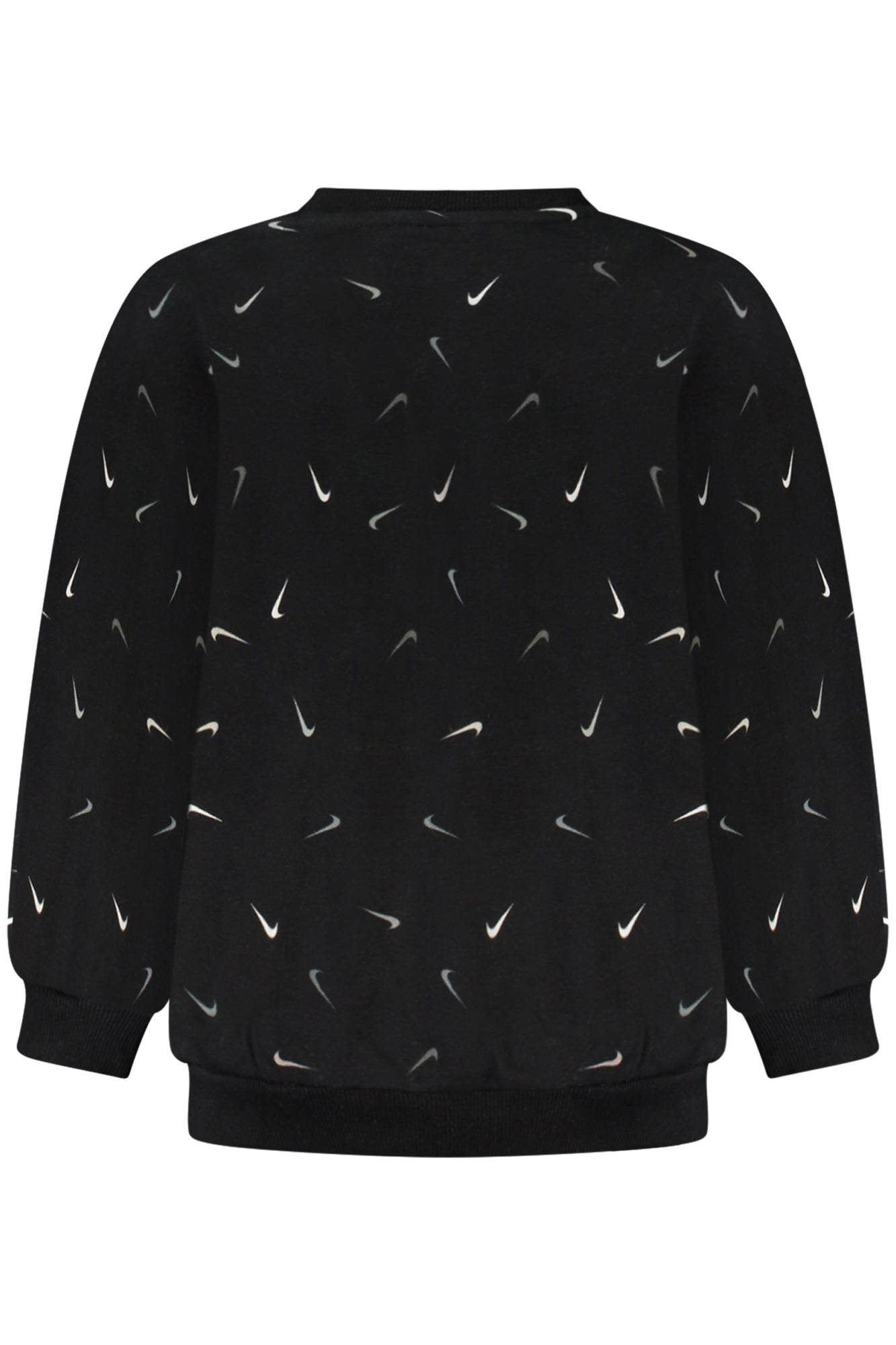 Nike Kinder-Sweatshirt Mädchen – Gebürstet mit Reißverschluss für Herbst/Winter Schwarz