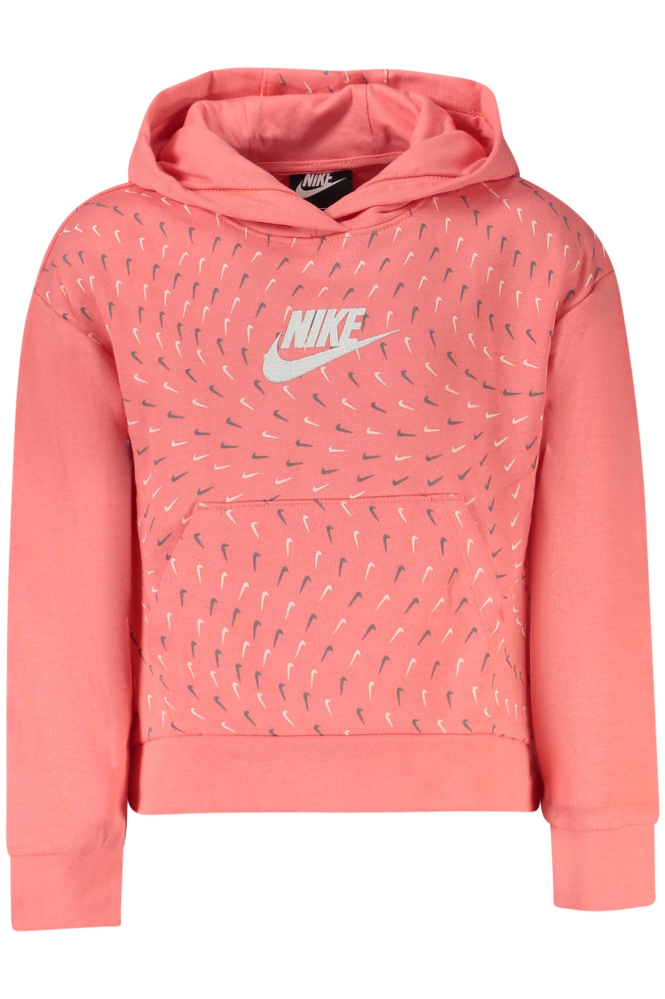 NIKE SWEATSHIRT MIT REISSVERSCHLUSS FÜR MÄDCHEN, ROSA Hauptbild