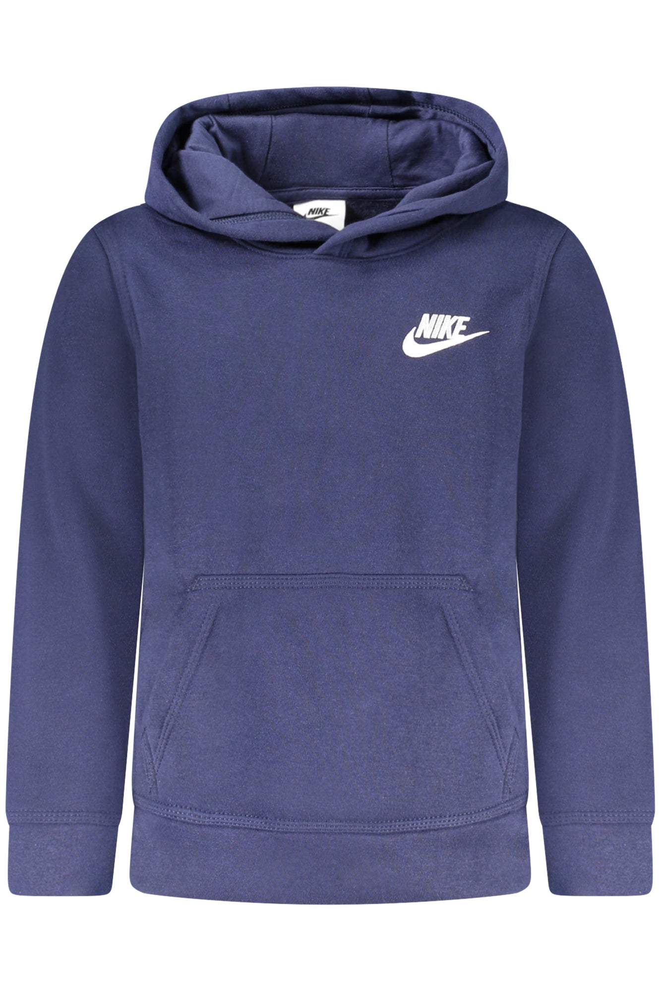 Nike Sweatshirt Jungen – Blaues Kapuzen-Zip-Up für Herbst/Winter Blau