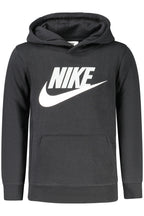 NIKE SCHWARZES KINDER-SWEATSHIRT MIT REISSVERSCHLUSS