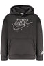 Nike Sweatshirt Kinder – Schwarzer Hoodie mit Reißverschluss für Jungen Schwarz