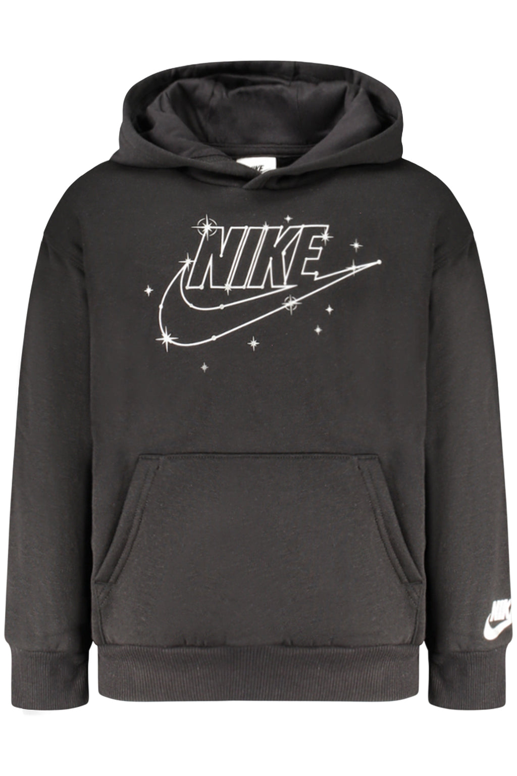 NIKE SCHWARZES KINDER-SWEATSHIRT MIT REISSVERSCHLUSS