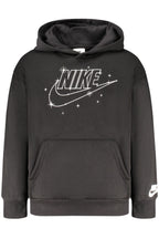 NIKE SCHWARZES KINDER-SWEATSHIRT MIT REISSVERSCHLUSS