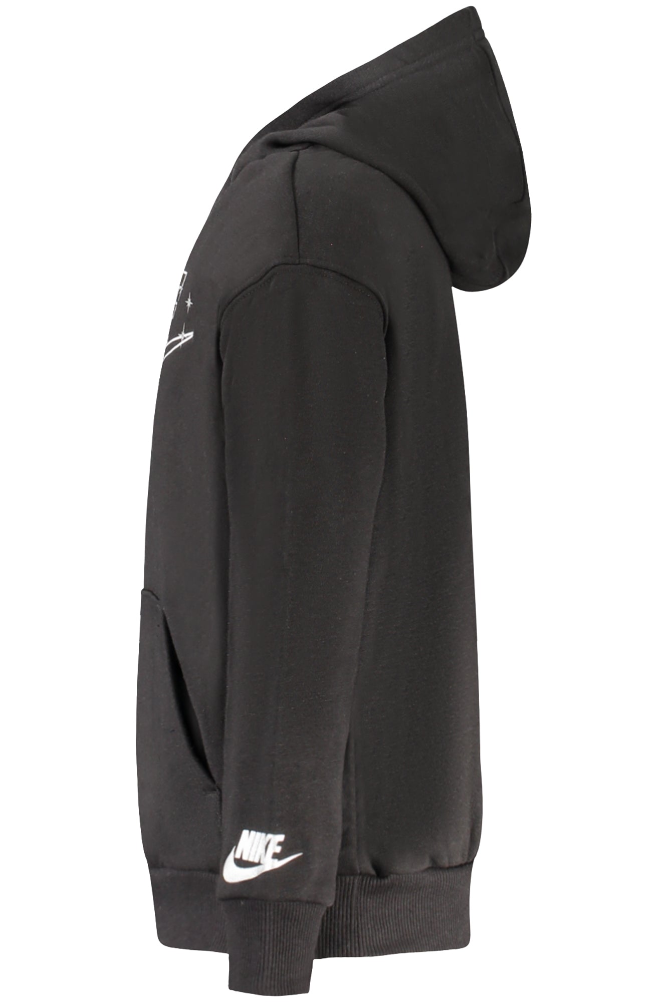 Nike Sweatshirt Kinder – Schwarzer Hoodie mit Reißverschluss für Jungen Schwarz