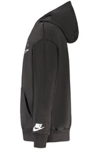 NIKE SCHWARZES KINDER-SWEATSHIRT MIT REISSVERSCHLUSS