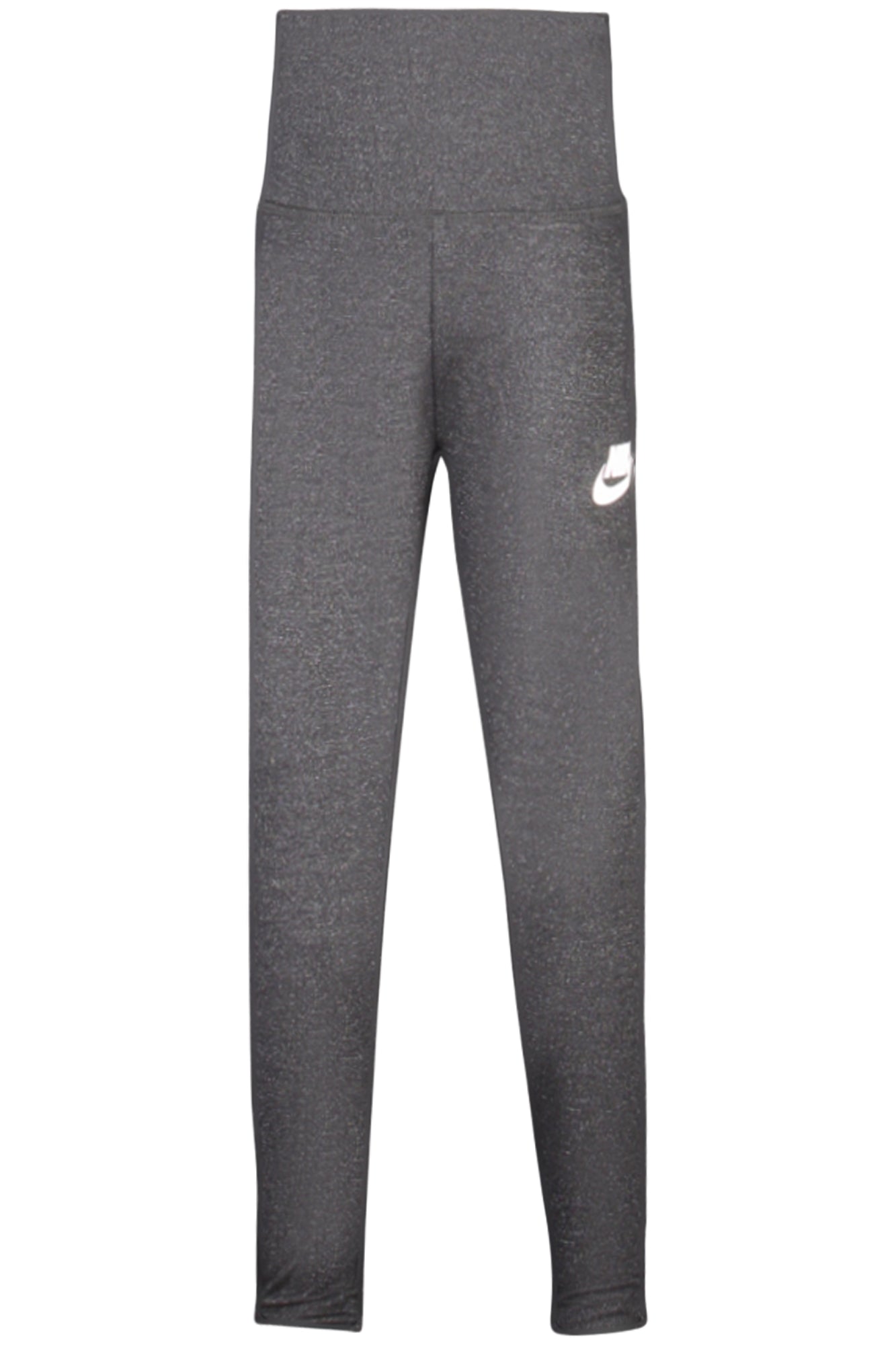 Nike Leggings Mädchen – Schwarze Leggings mit Logo-Druck für Frühjahr/Sommer Schwarz