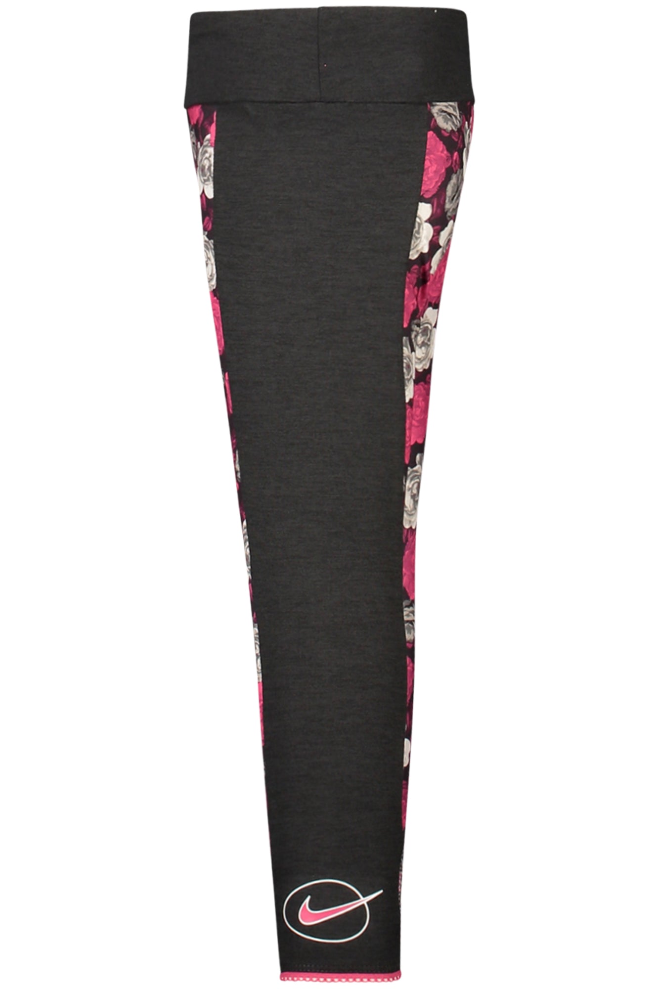 Nike Leggings Mädchen – Sportleggings mit Kontrastdetails für Herbst/Winter Schwarz