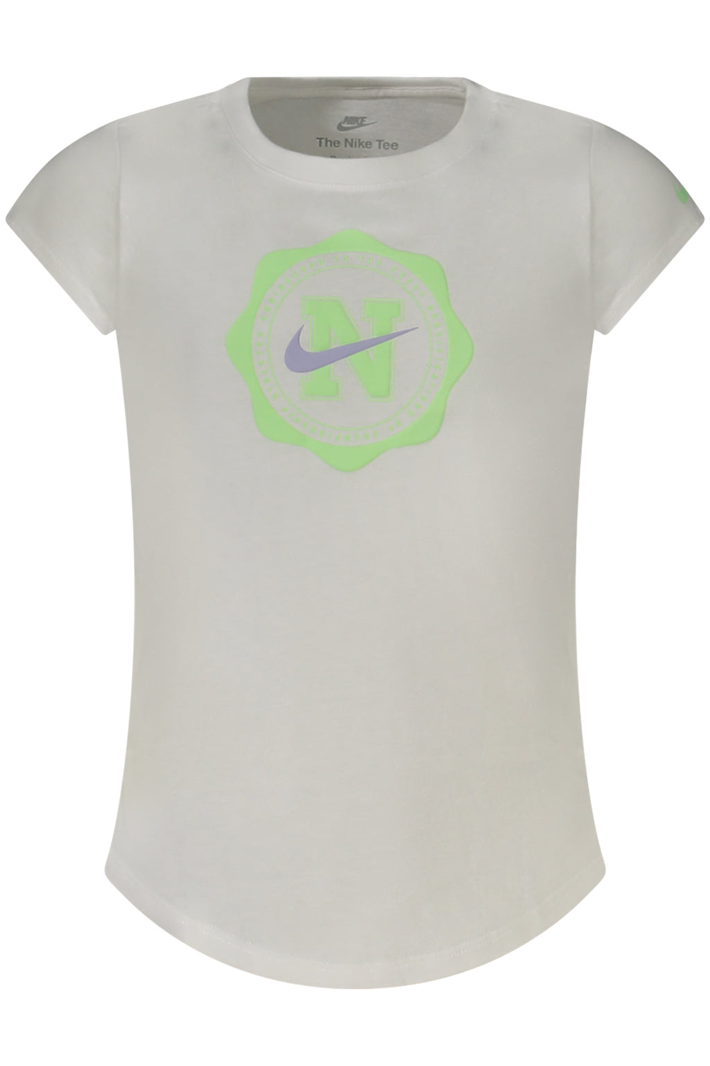 NIKE KURZARM-T-SHIRT FÜR MÄDCHEN, WEISS