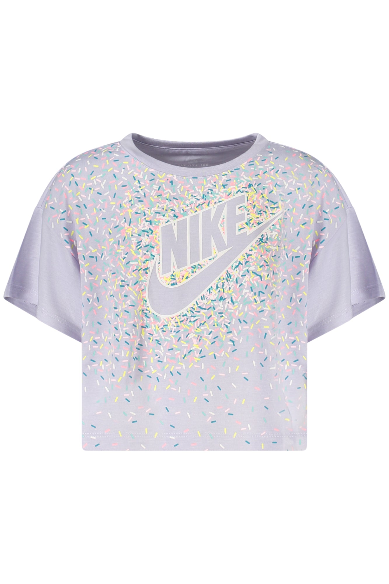 NIKE LILA KURZARM-T-SHIRT FÜR KINDER Hauptbild