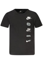 NIKE KURZARM-T-SHIRT FÜR KINDER, SCHWARZ