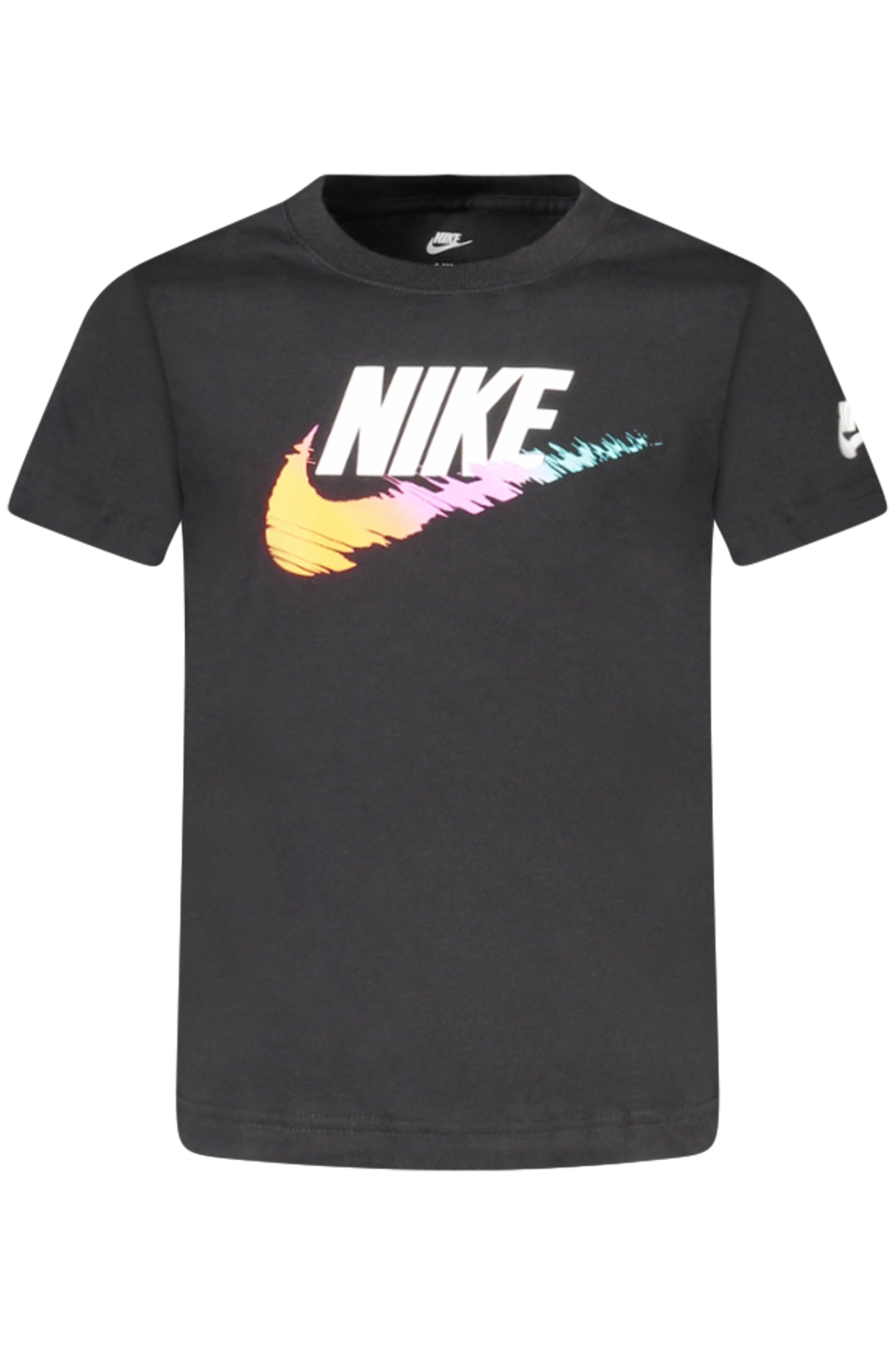 NIKE KURZARM-T-SHIRT FÜR KINDER, SCHWARZ Hauptbild