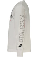 NIKE KINDER LANGARM-T-SHIRT, WEISS