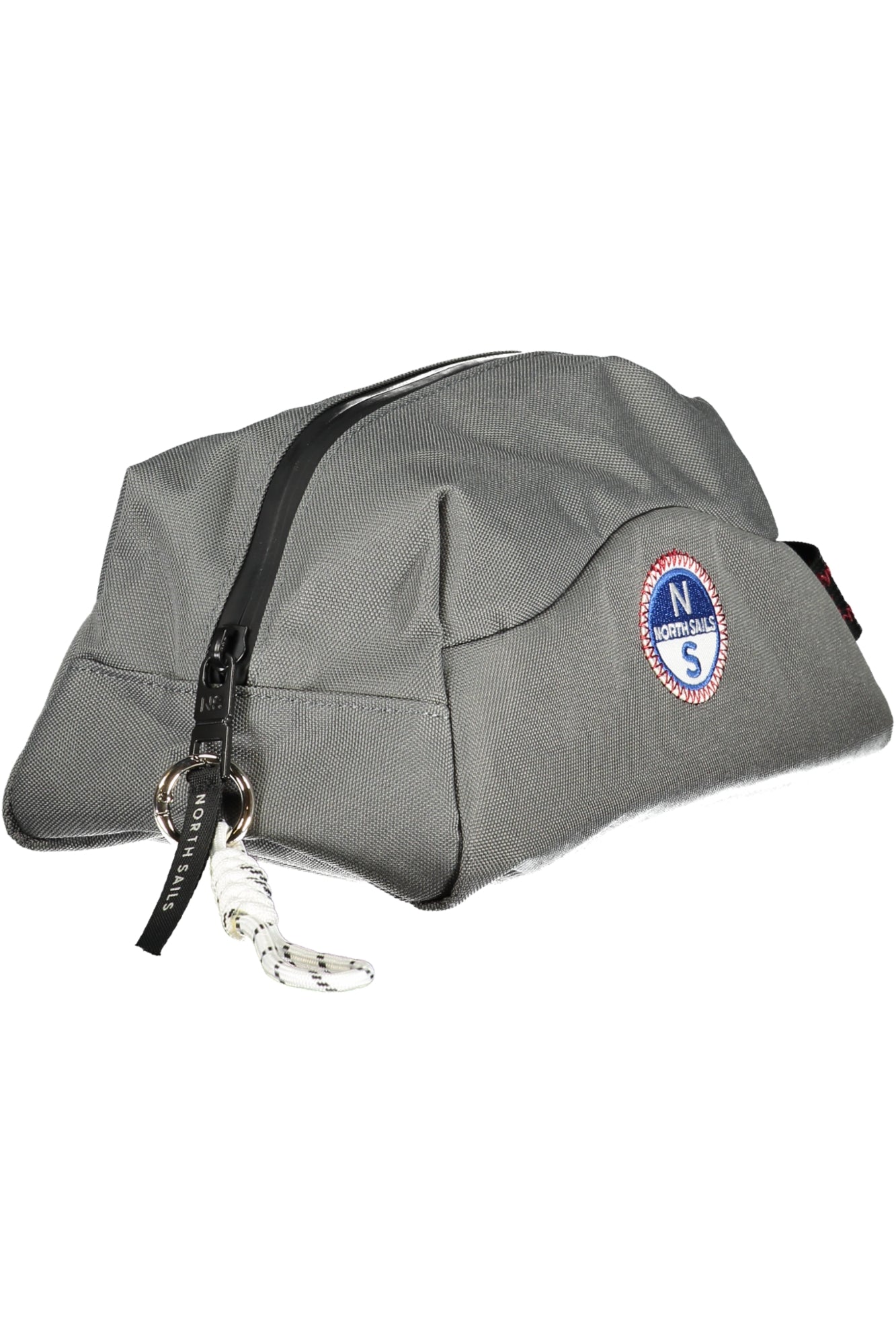 NORTH SAILS Beauty Case Herren Schwarz – Kosmetiktasche mit Reißverschluss und Logo Grau