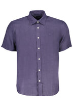 NORTH SAILS HERREN-KURZÄRMELIGES HEMD BLAU