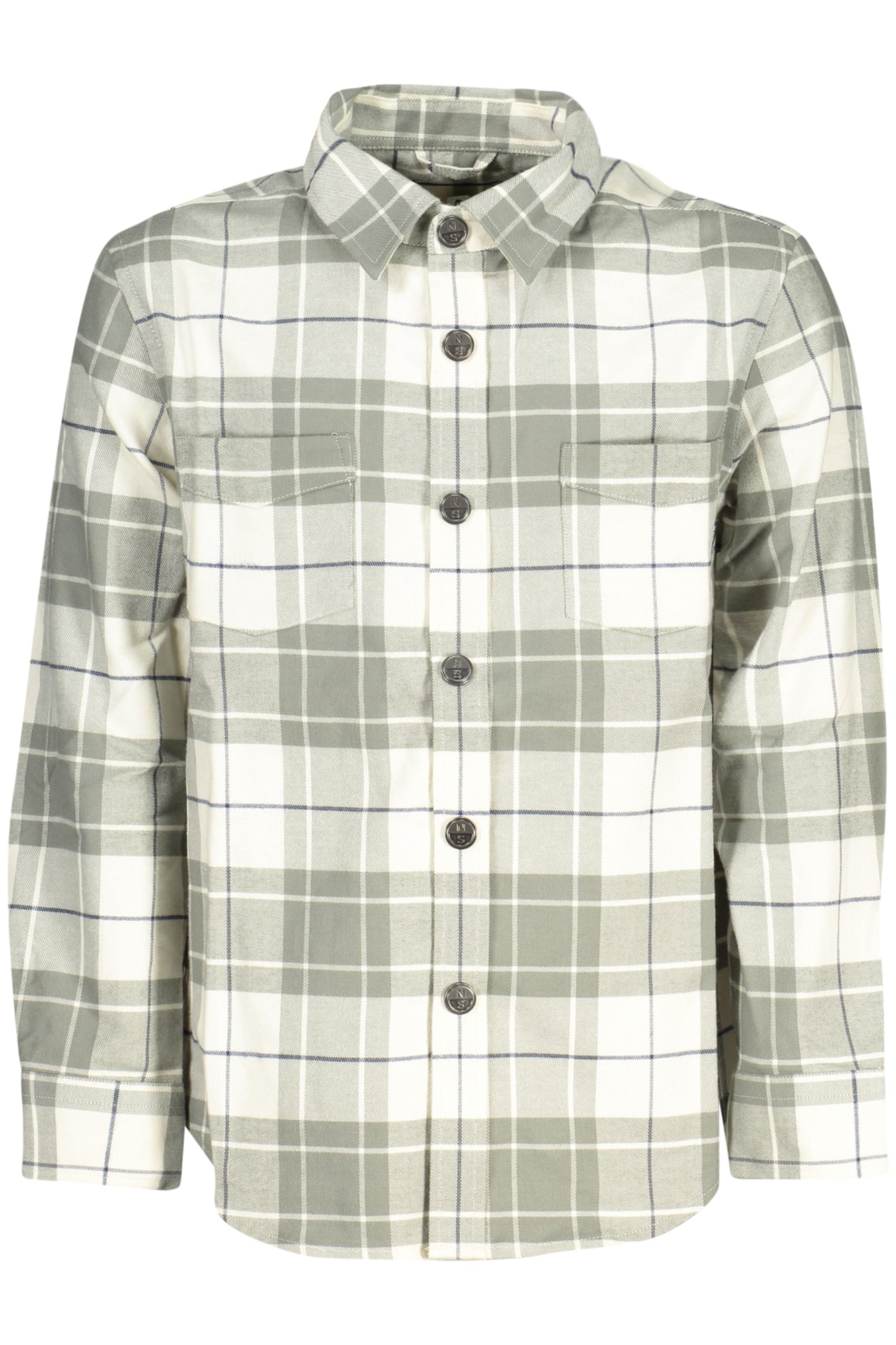 NORTH SAILS Kinder Langarmshirt Grau – Ocean Positive Baumwolle für Jungen Grau