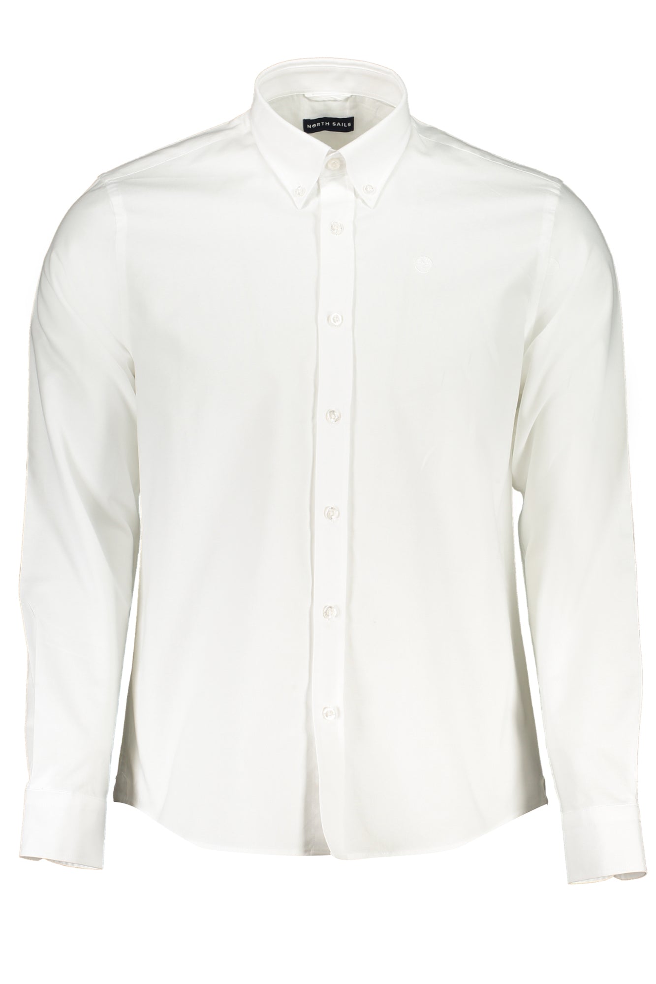 NORTH SAILS Langarmhemd Herren – Weißes Hemd aus Bio-Baumwolle | Regular Fit Weiß