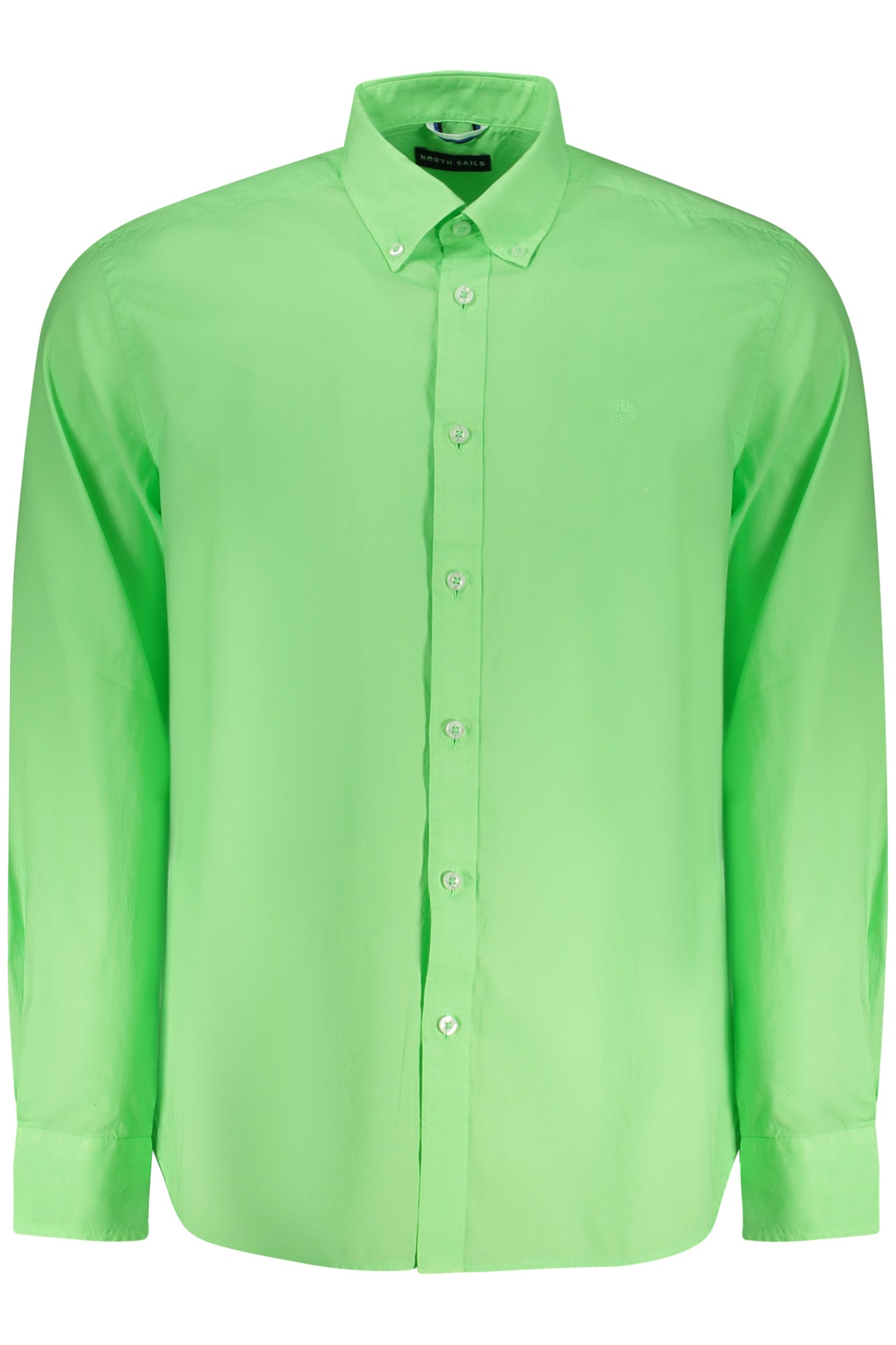 NORTH SAILS Langarmshirt Herren Grün – Button-Down Hemd aus 100% Baumwolle Grün