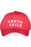 NORTH SAILS Roter Hut Für Herren – Verstellbarer Sonnenhut aus Bio-Baumwolle Rot