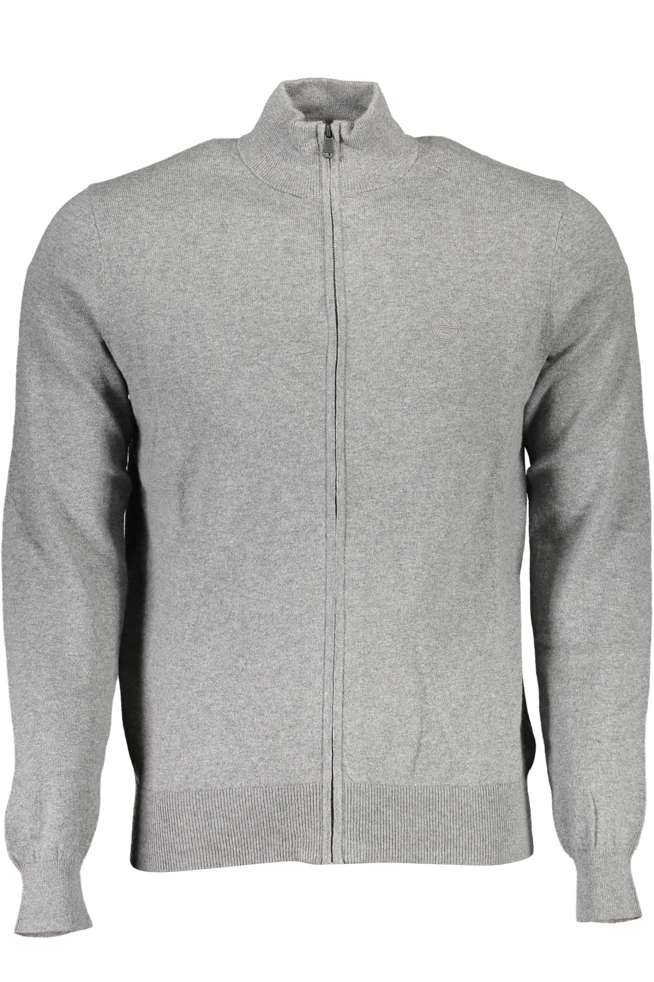 NORTH SAILS Cardigan Herren Grün – Recycelte Fasern für Herbst/Winter | soulluna.de Grau