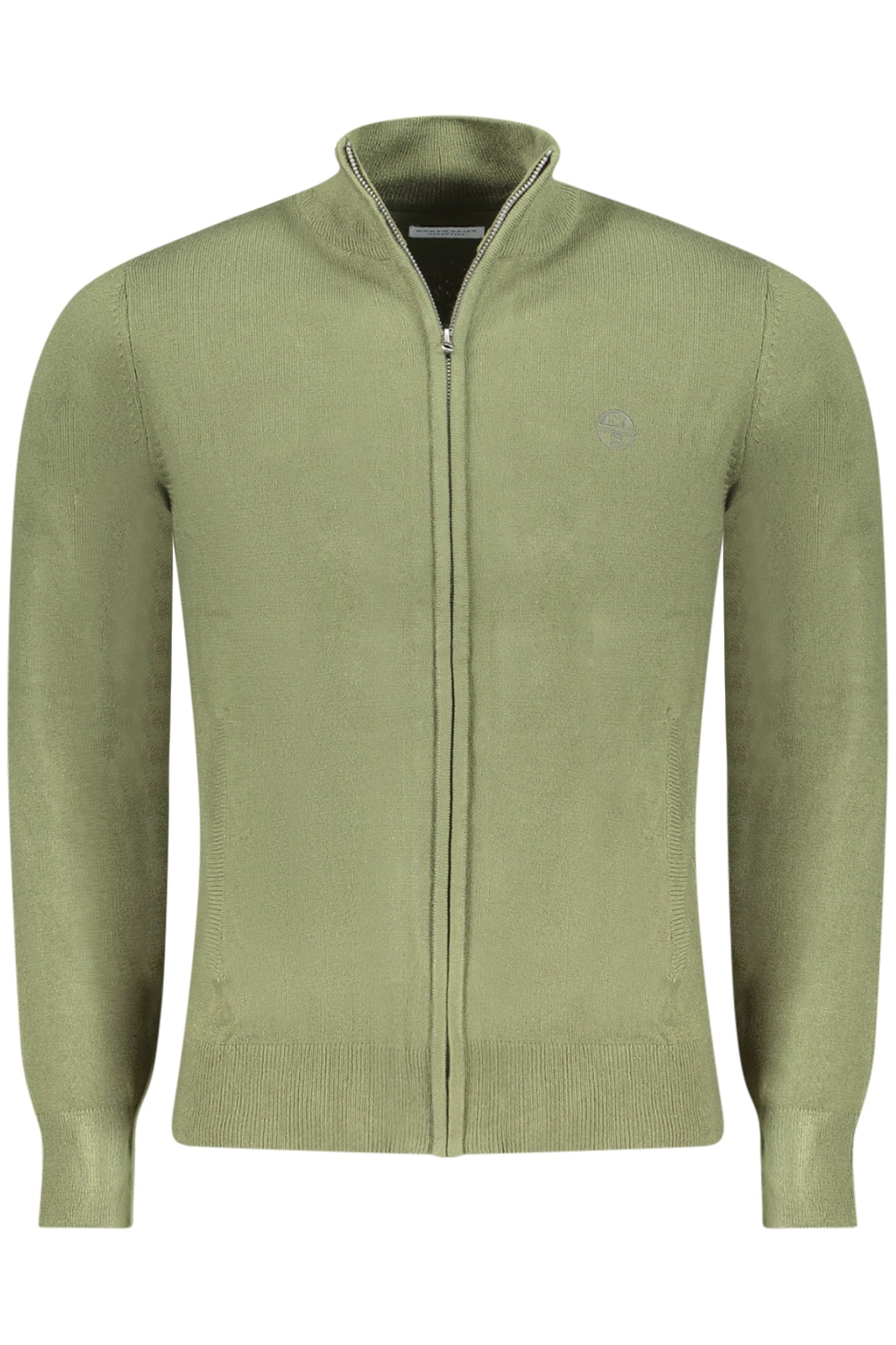 NORTH SAILS Herren-Cardigan Grün – Warme Strickjacke für Herbst/Winter Grün