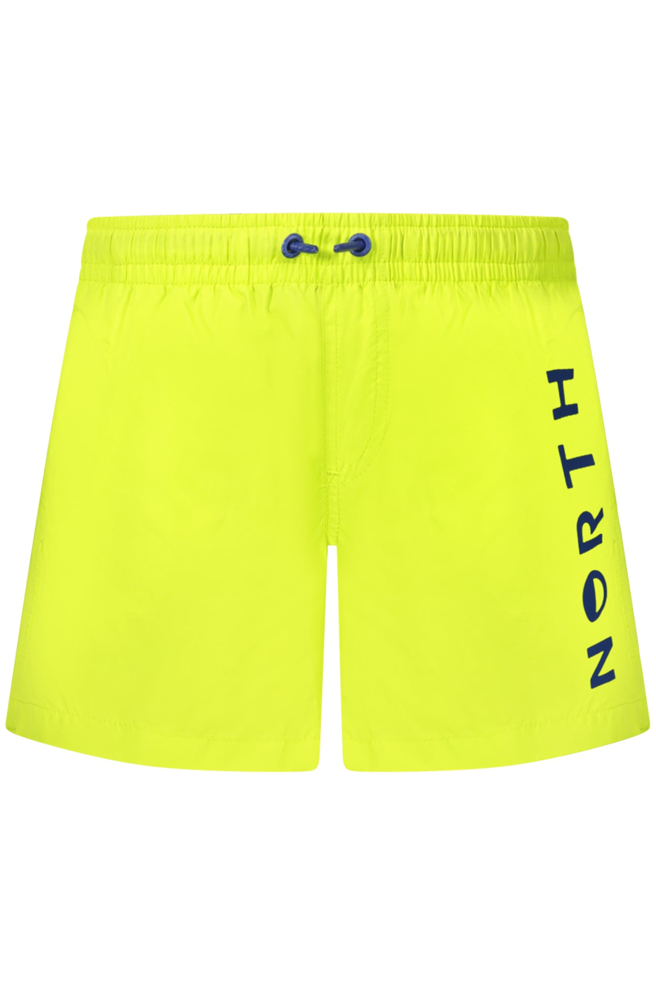 NORTH SAILS Badeboxer Junge – Gelbe Unterseite, Ocean Positive Blau