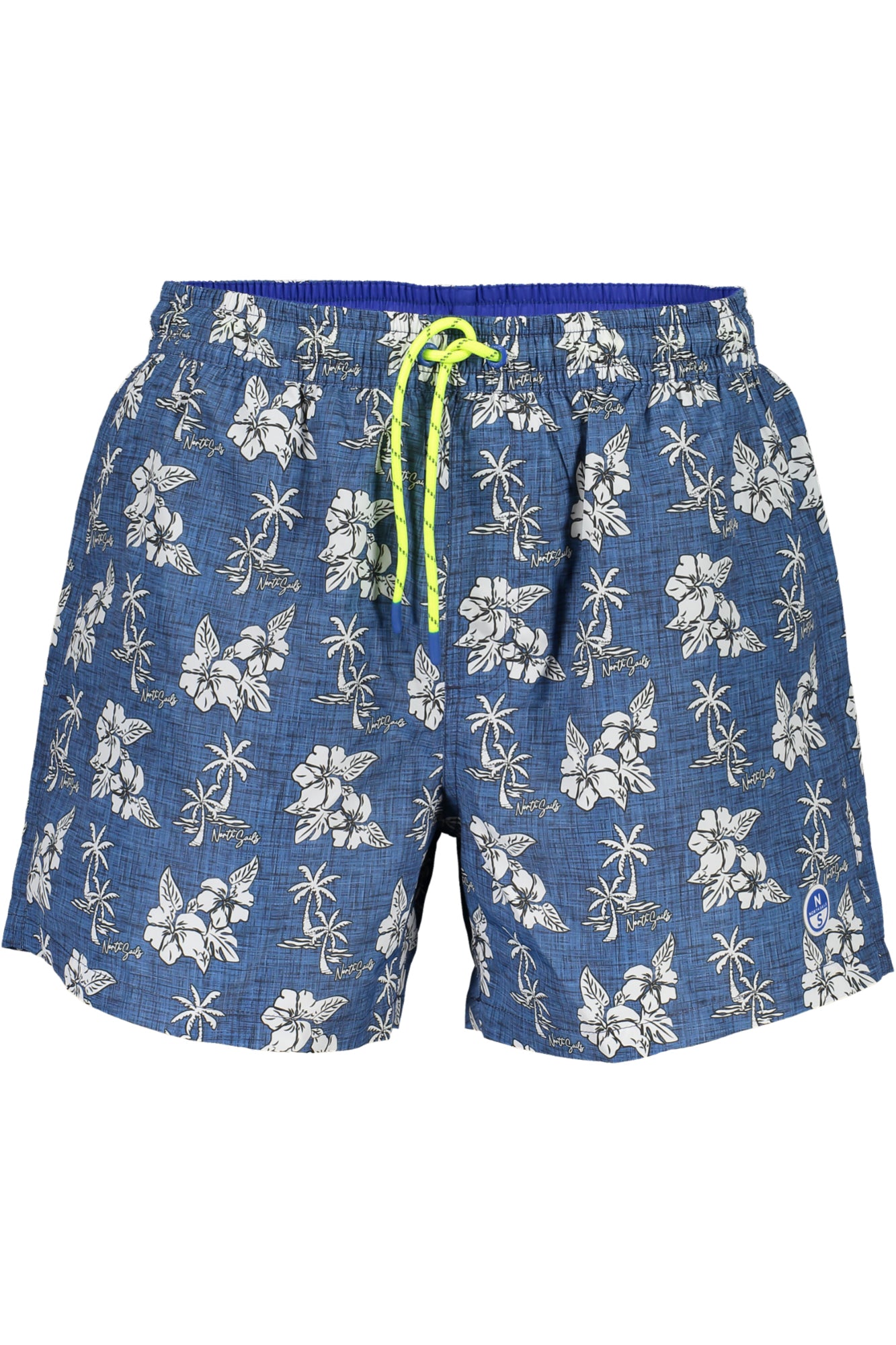 NORTH SAILS Badehose Herren – Blaues Schwimmkostüm mit elastischem Bund Blau