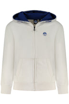 NORTH SAILS KINDER-SWEATSHIRT MIT ZIP WEISS