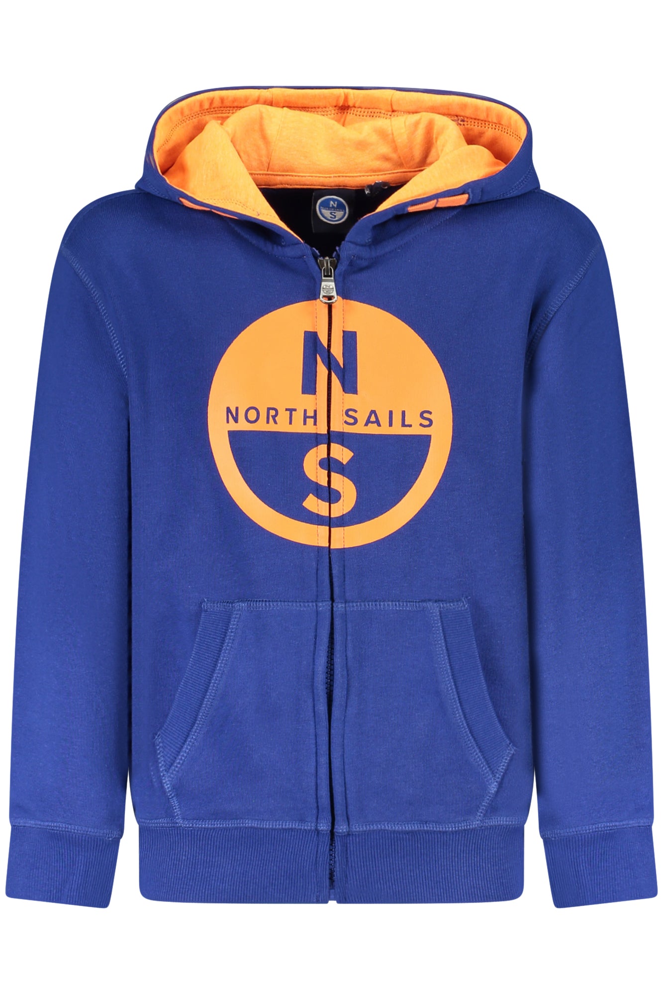 NORTH SAILS Kinder-Sweatshirt mit Kapuze & Reißverschluss – Blau für Jungen Blau