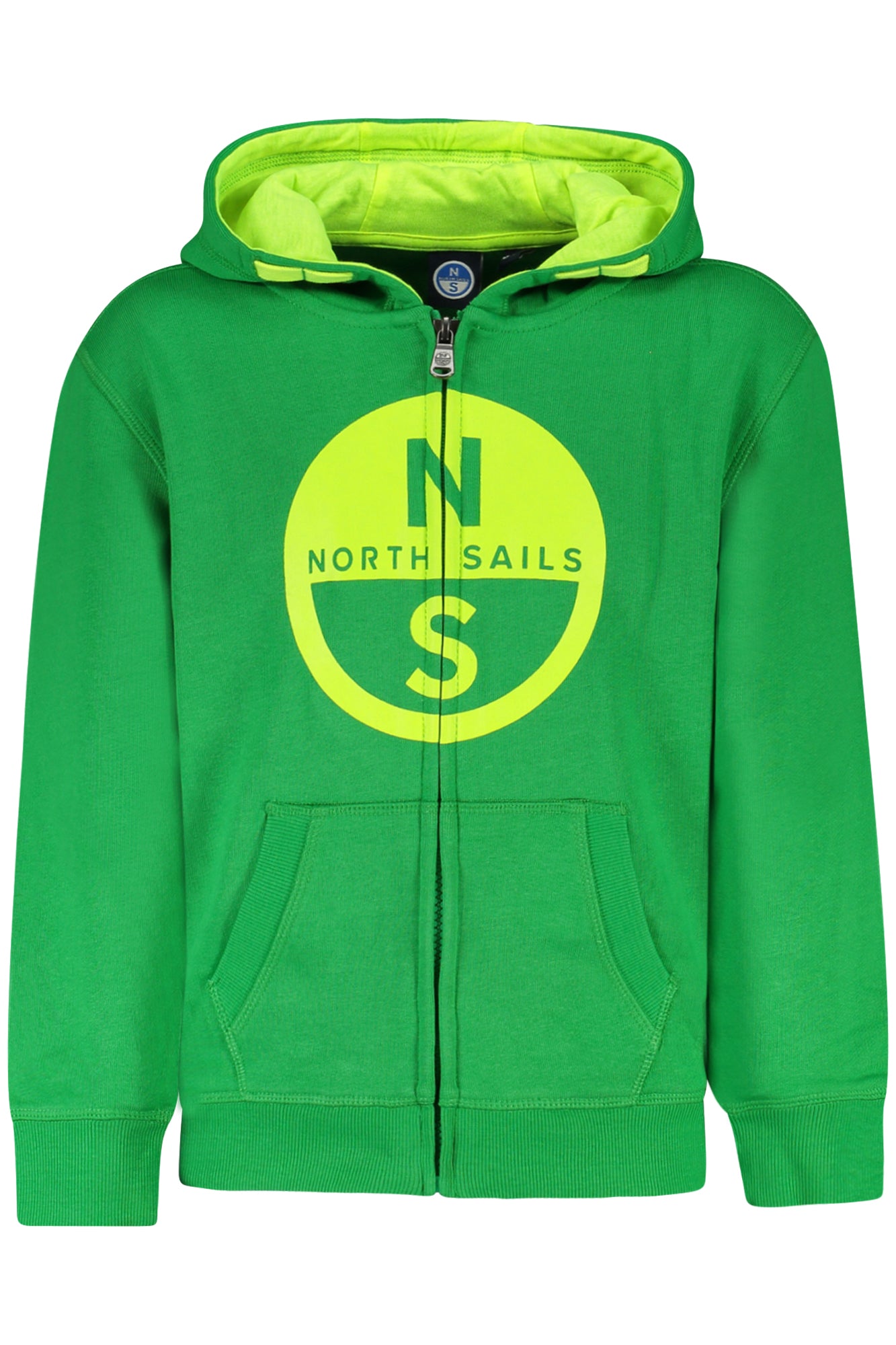 NORTH SAILS Kinder-Sweatshirt mit Kapuze & Reißverschluss – Blau für Jungen Grün