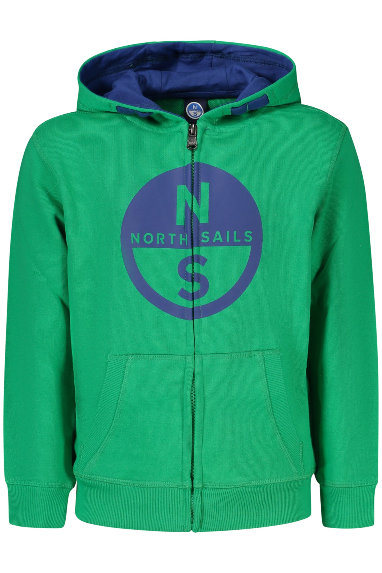NORTH SAILS Kinder Sweatshirt – Hoodie, mit Taschen Grün