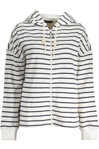 NORTH SAILS WEISSES SWEATSHIRT MIT REISSVERSCHLUSS FÜR FRAUEN