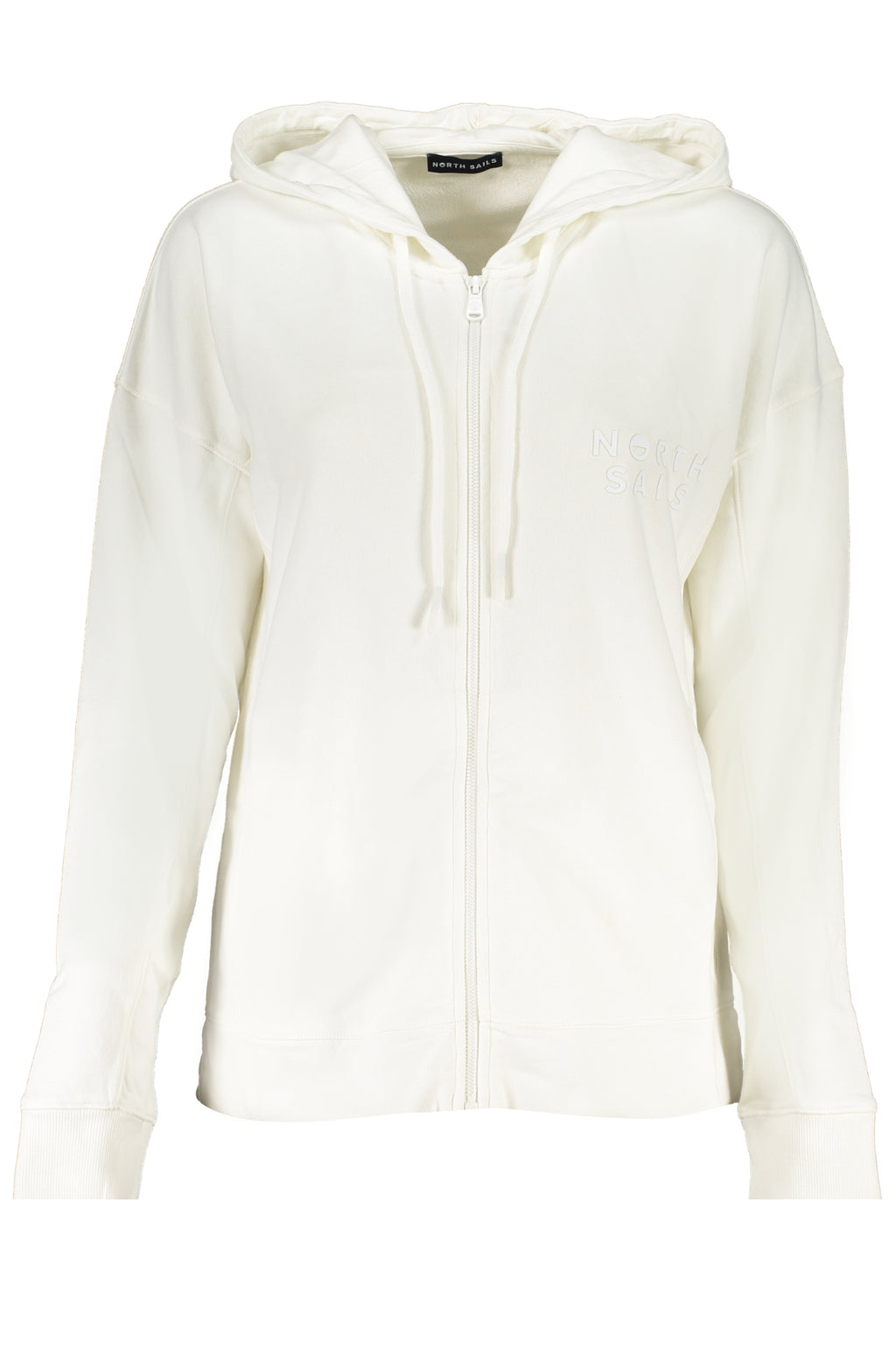 NORTH SAILS DAMEN-ZIP-SWEATSHIRT WEISS