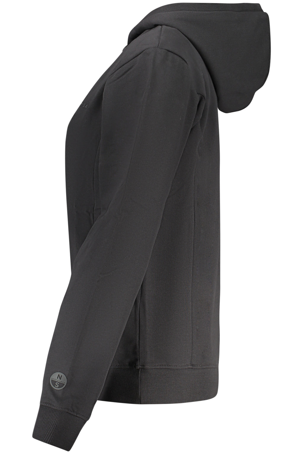 NORTH SAILS DAMEN-SWEATSHIRT MIT REISSVERSCHLUSS, SCHWARZ