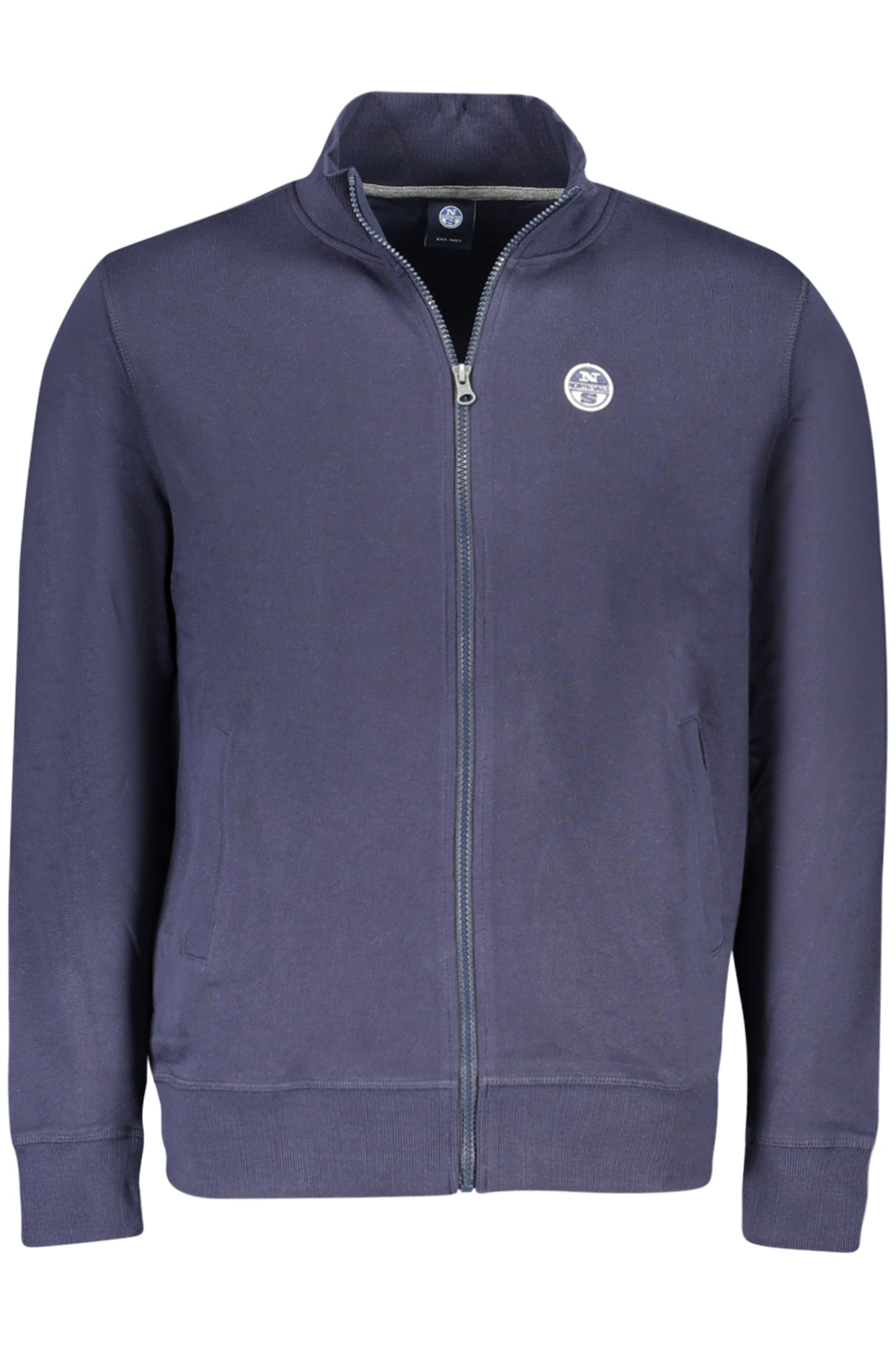 NORTH SAILS Sweatshirt Herren mit Reißverschluss – Weißes Langarm-Sweatshirt Zweitbild