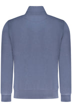 NORTH SAILS HERREN BLAUES SWEATSHIRT MIT REISSVERSCHLUSS
