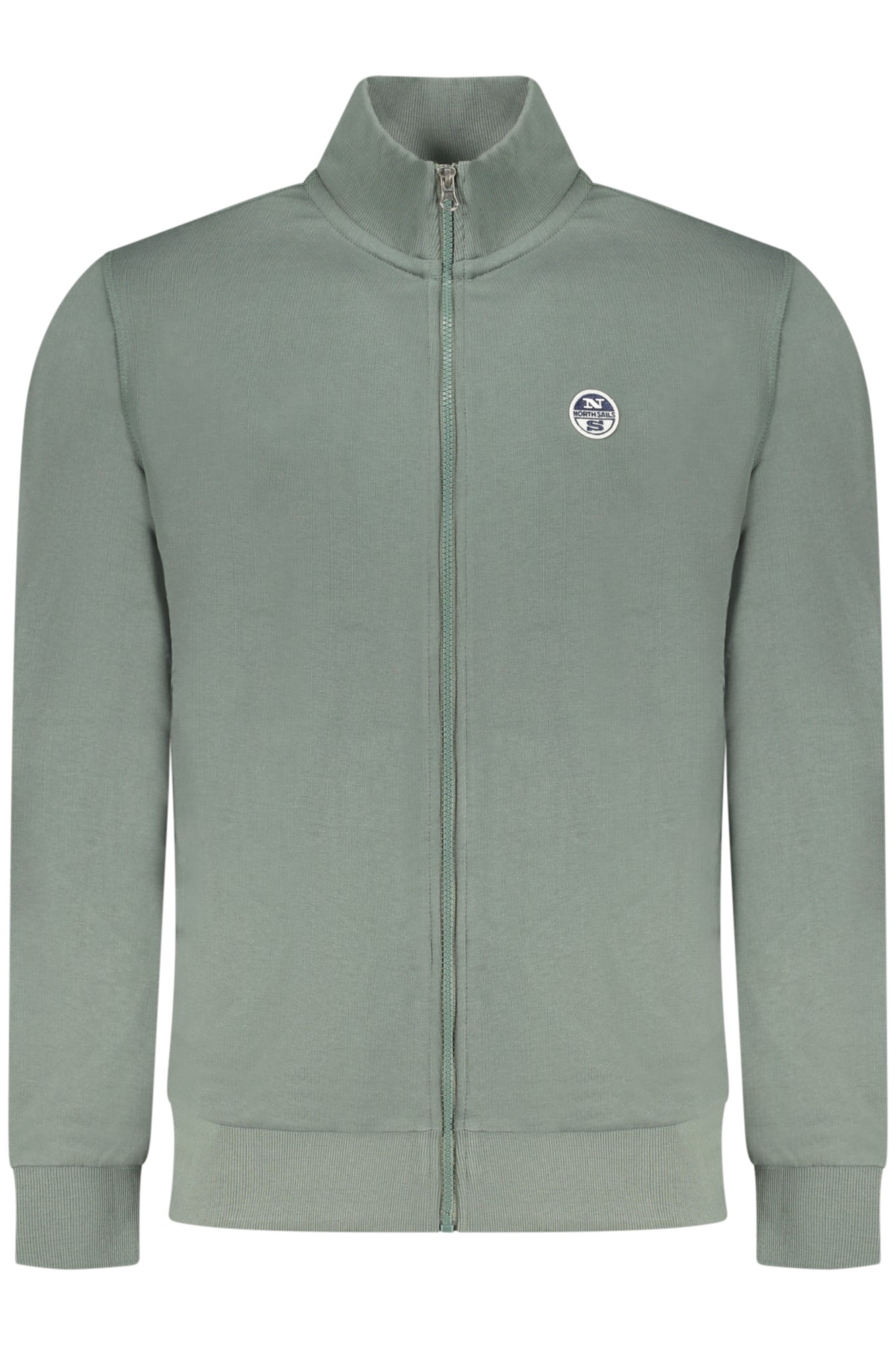 NORTH SAILS Herren Sweatshirt – mit Taschen, Fleece Grün