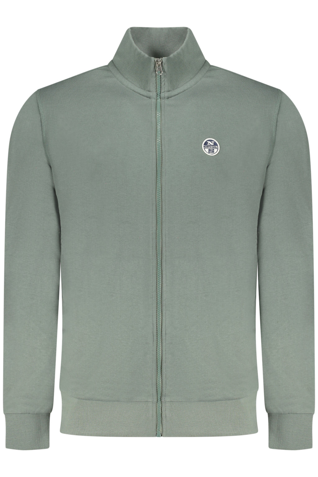 NORTH SAILS HERREN GRÜNES SWEATSHIRT MIT REISSVERSCHLUSS