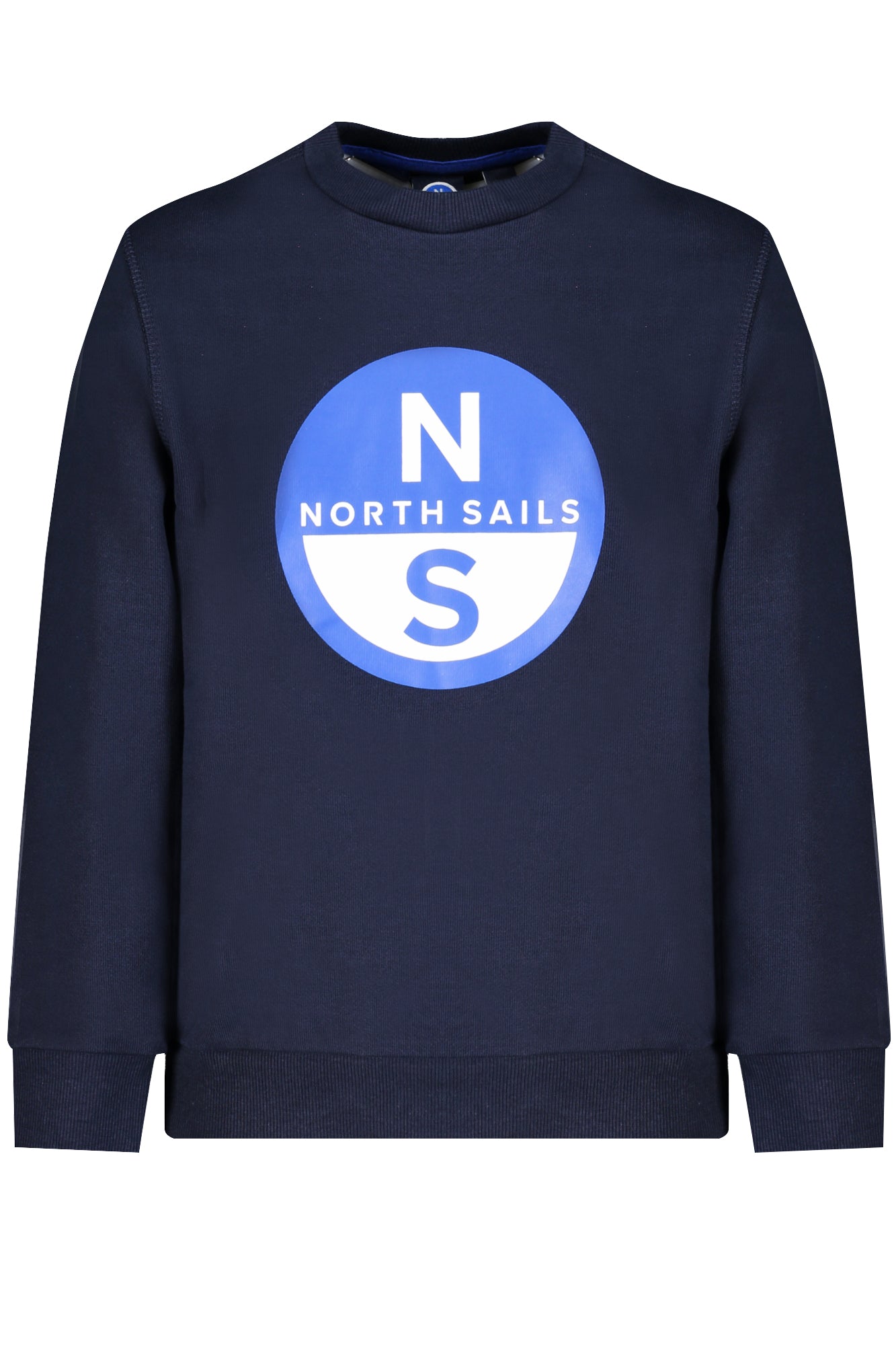 NORTH SAILS Sweatshirt mit Reißverschluss für Junge – Blaues Sweatshirt aus Bio-Baumwolle Blau