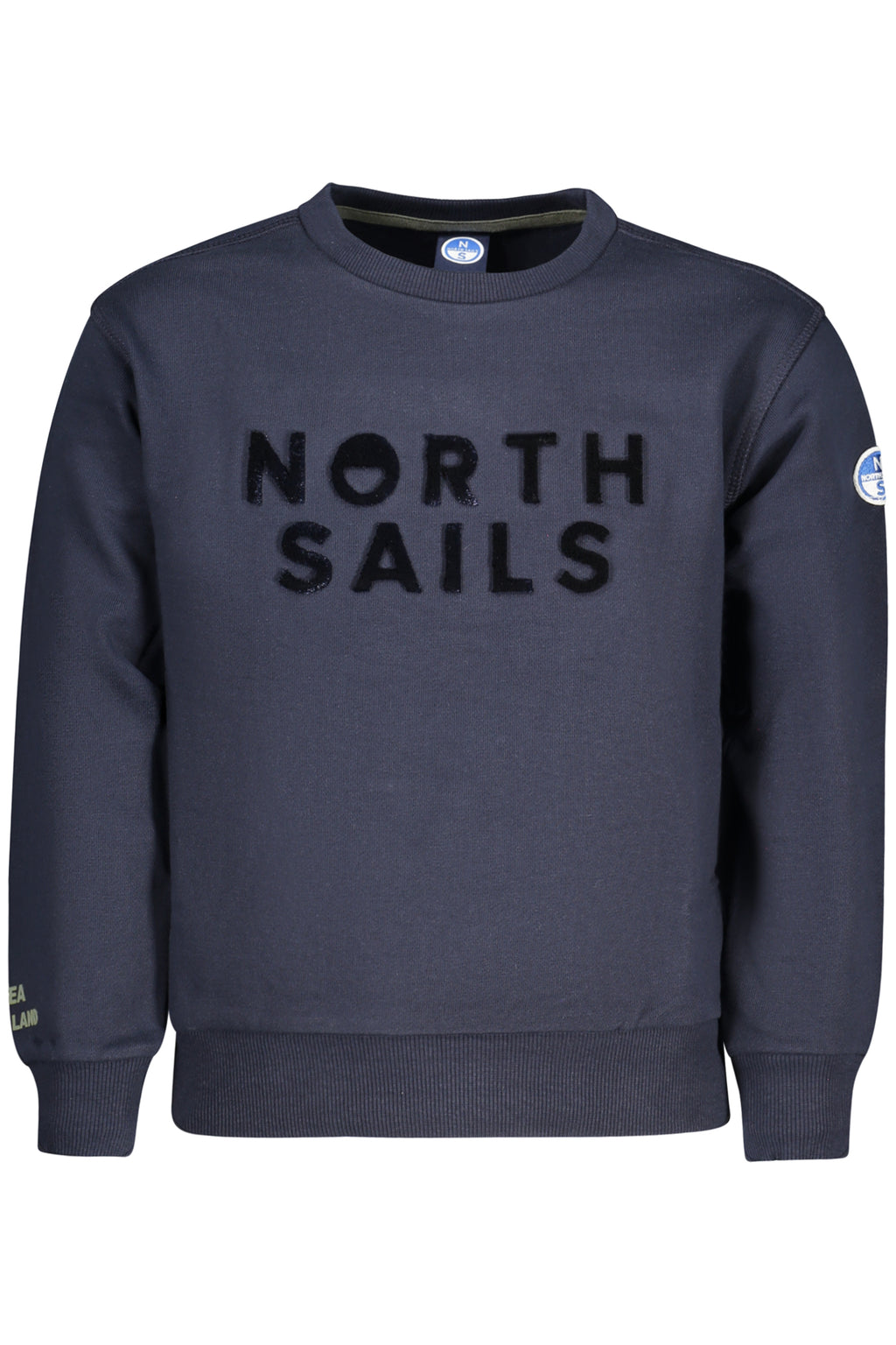 NORTH SAILS KINDER-SWEATSHIRT IN BLAUEM ZIP-UP-MODE