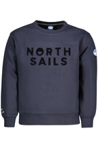 NORTH SAILS KINDER-SWEATSHIRT IN BLAUEM ZIP-UP-MODE