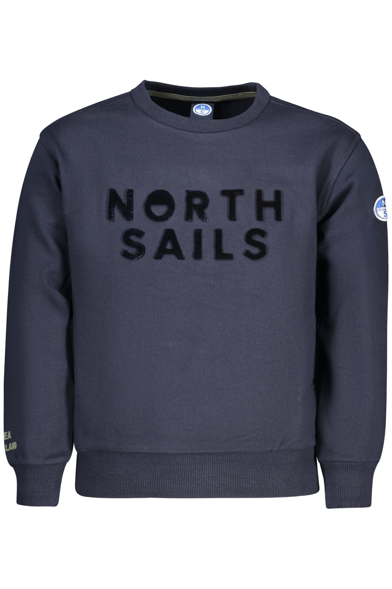 NORTH SAILS KINDER-SWEATSHIRT IN BLAUEM ZIP-UP-MODE