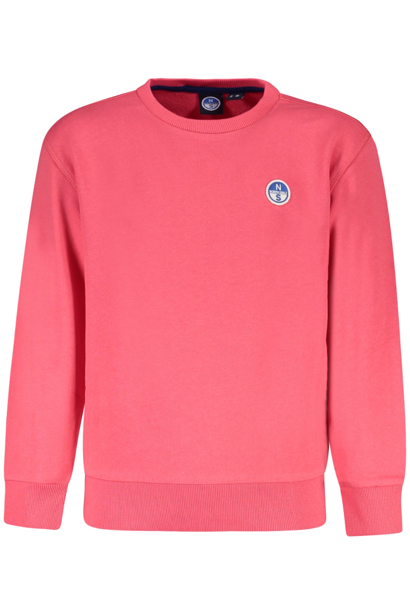 NORTH SAILS Kinder-Sweatshirt mit Zip Weiß – Gebürstete Baumwolle | soulluna.de Rosa