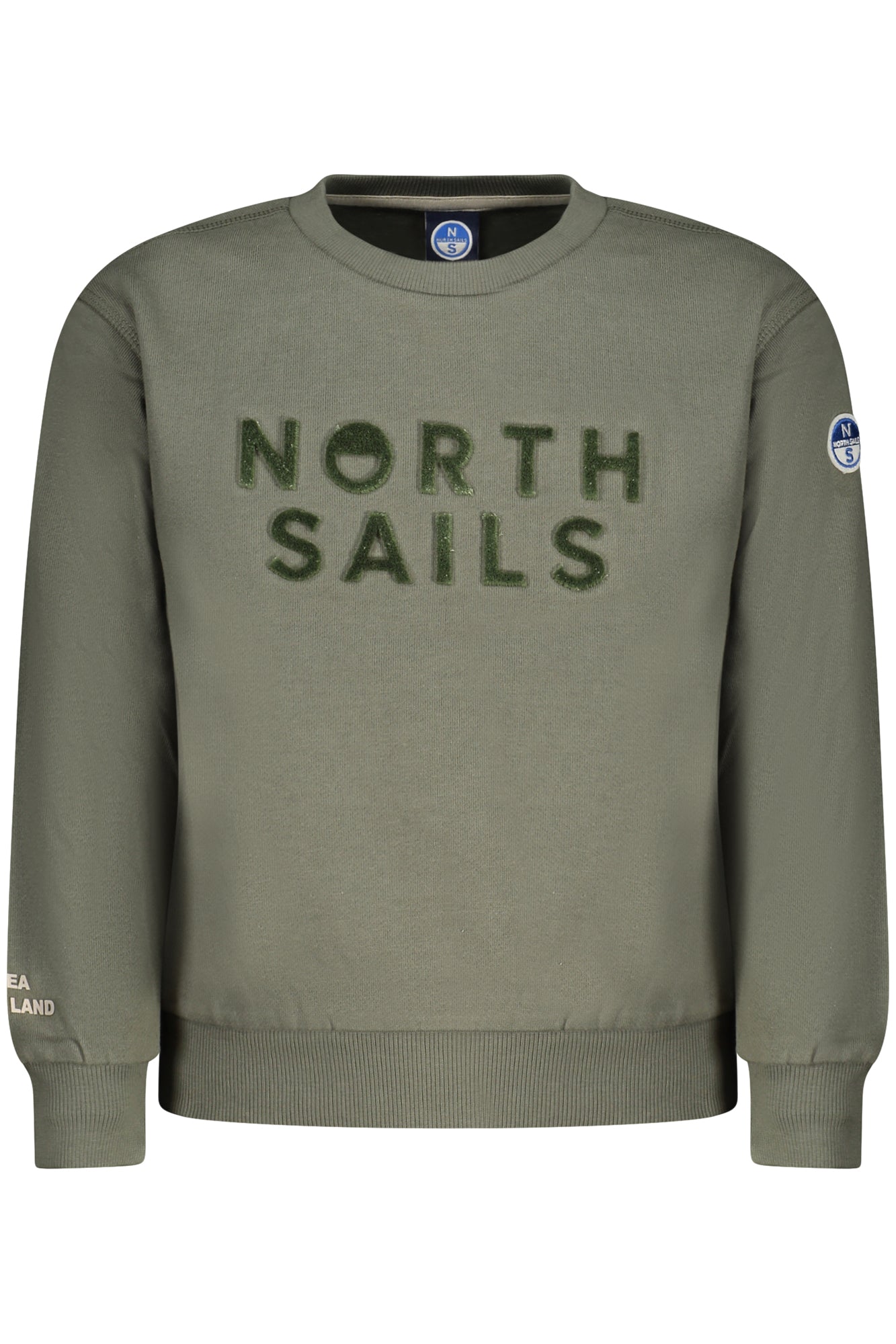 NORTH SAILS KINDER-SWEATSHIRT MIT REISSVERSCHLUSS, GRÜN Hauptbild