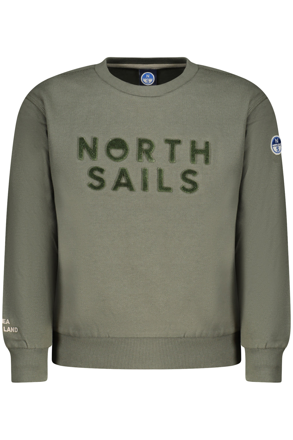 NORTH SAILS KINDER-SWEATSHIRT MIT REISSVERSCHLUSS, GRÜN